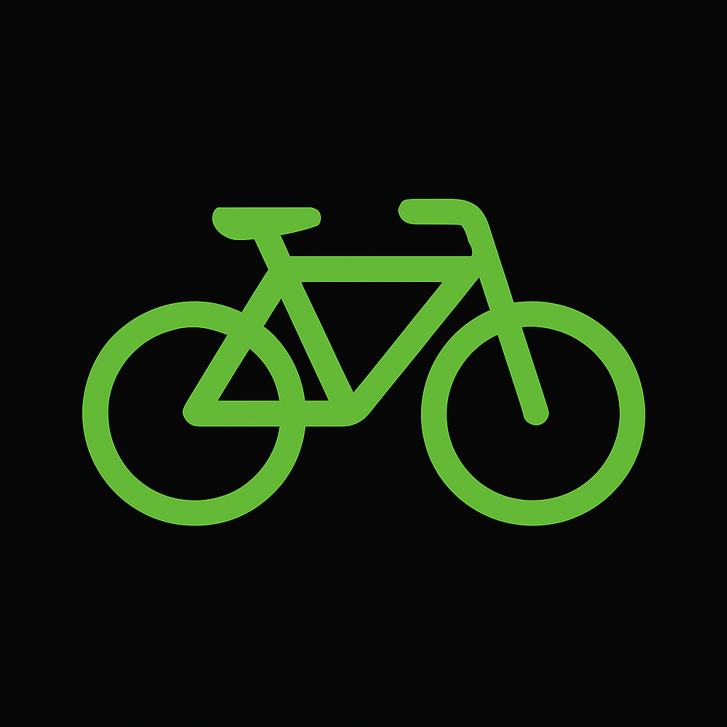 Bike Ride Green icon